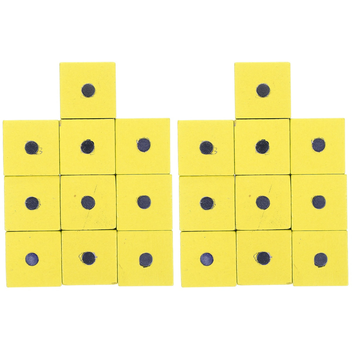 20 Pcs Magnetic Wooden Cube Blocks V9710