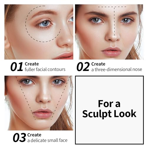 Contour Palette Powder, Ultra-fine, Cool Toned F88323