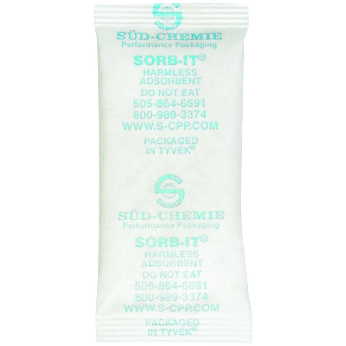 1 1/16 x 2 3/4 x 22 Silica Gel Packets Q8217
