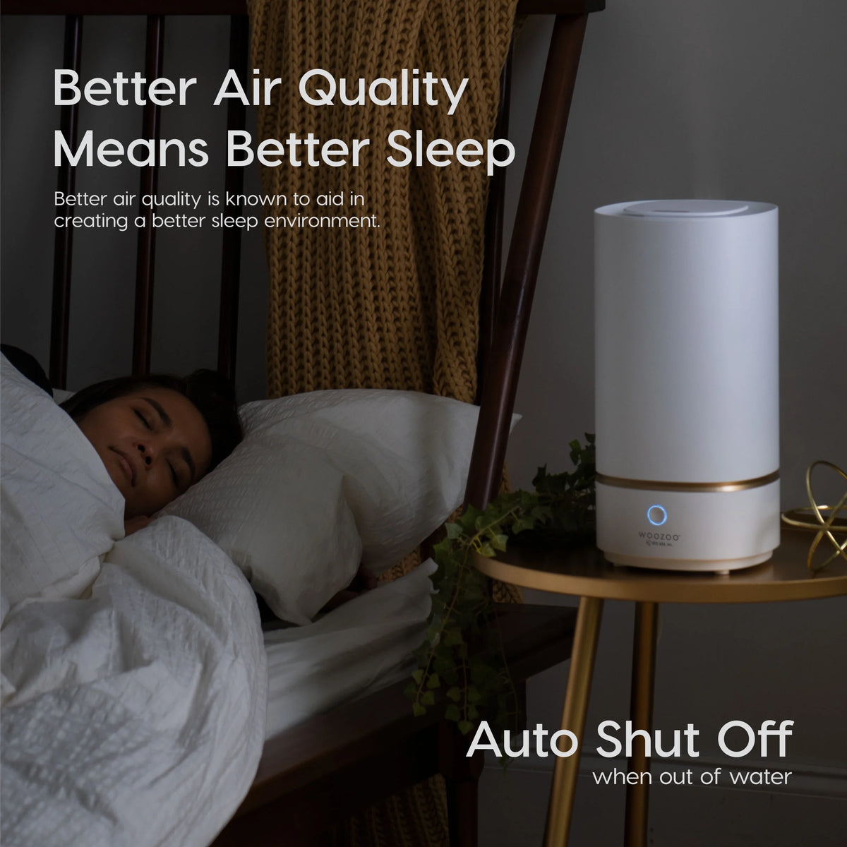 Ultrasonic Cool Mist Humidifier 3L Water Tank W836123