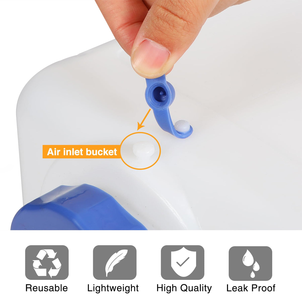 4 Gallon Portable Water Container with Spigot F288