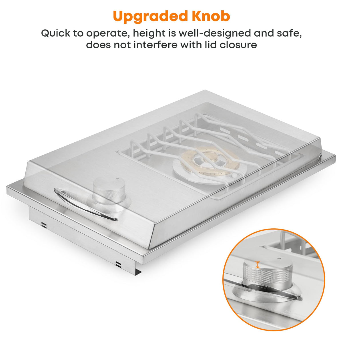 Built-In Propane Gas Side Burner Y331534