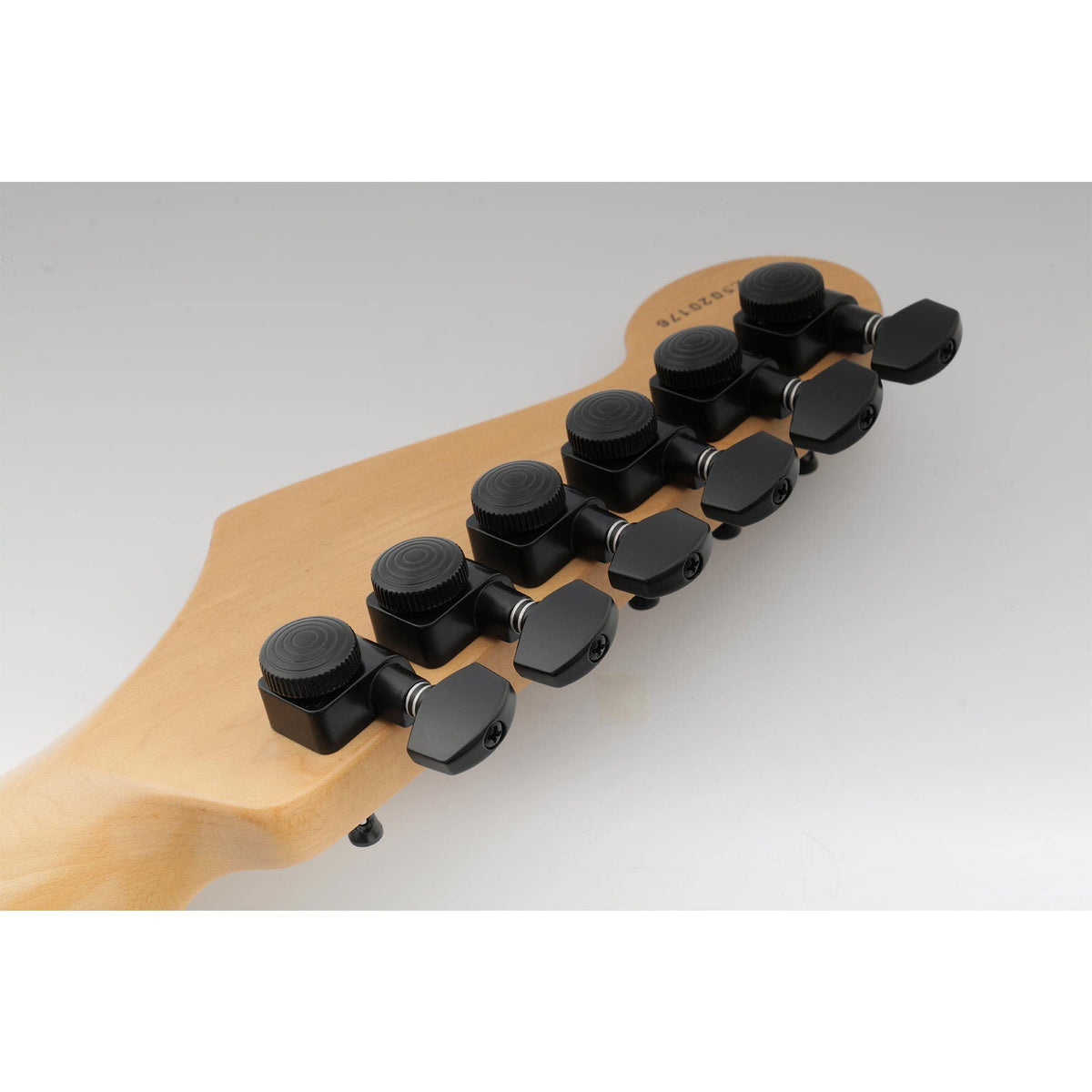 Black 6 Inline Locking Guitar Tuners Set J290