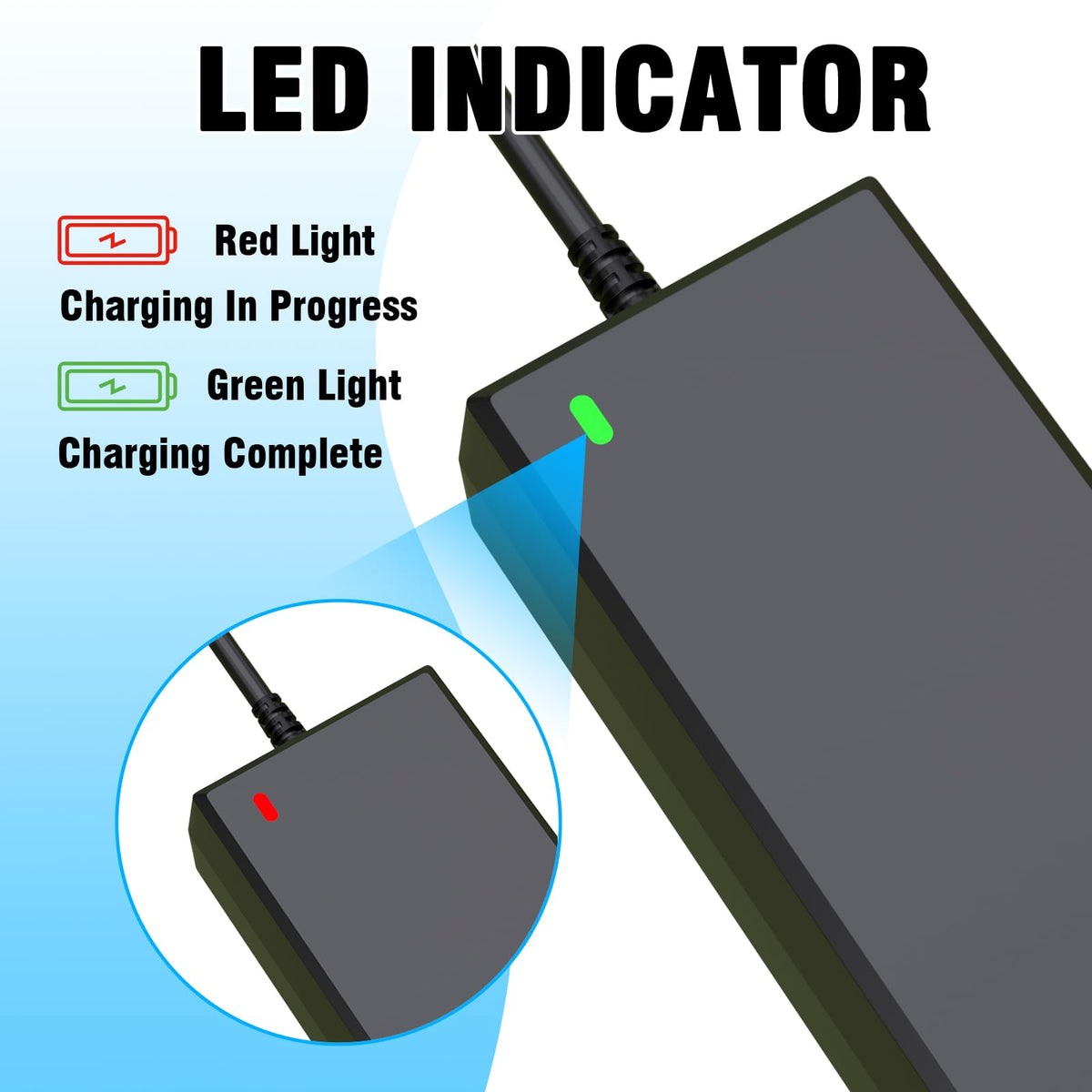 42V 2A Charger for 36V Lithium Battery X85394