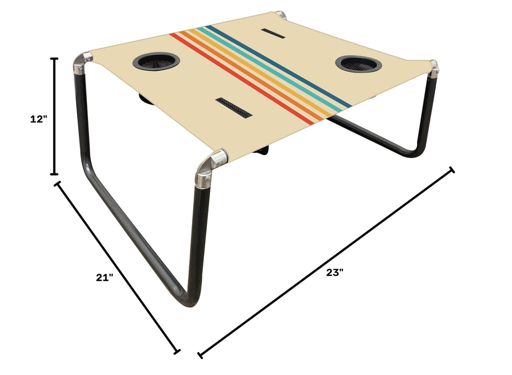 Lightweight Portable Foldable Beach Table with Cup Holder P182