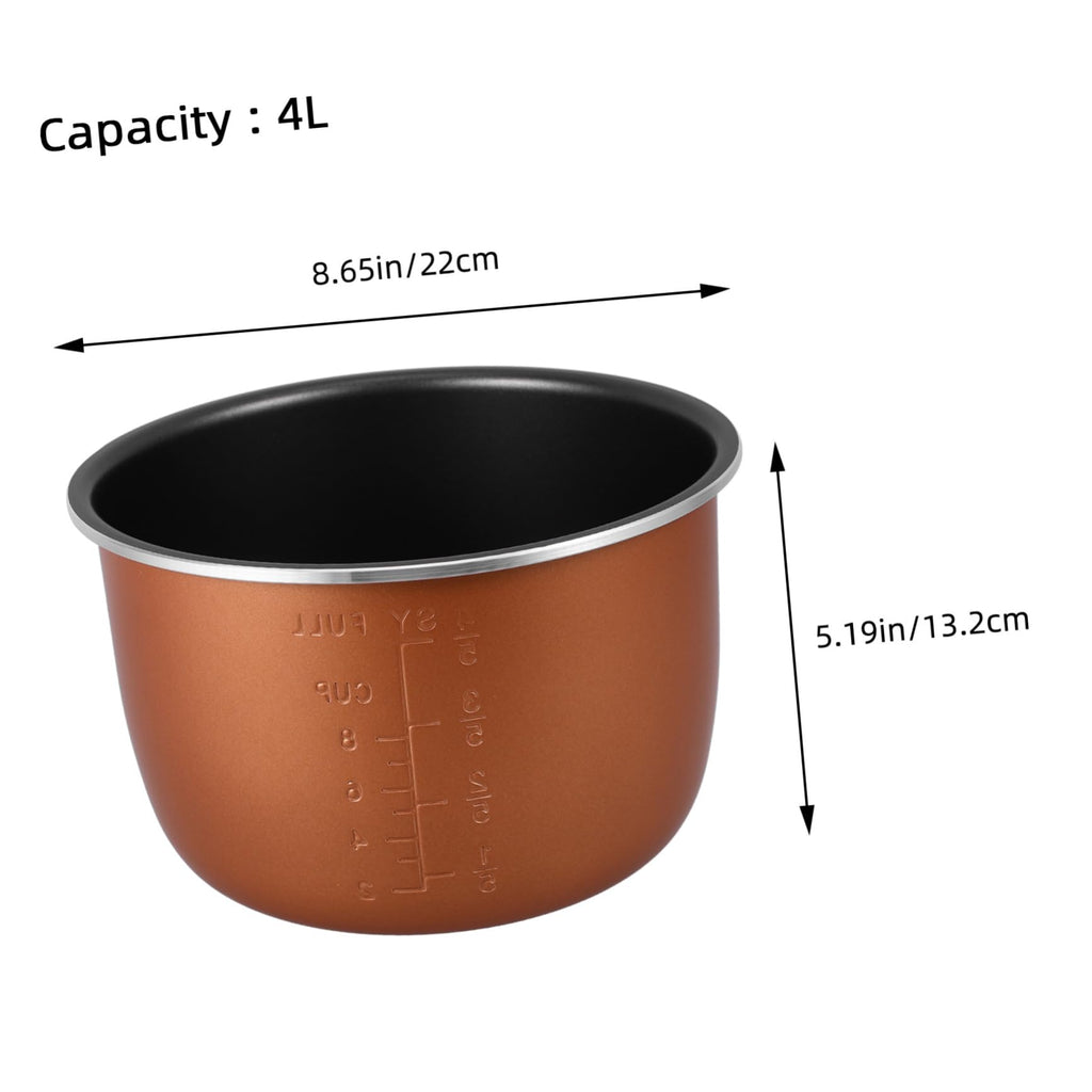 4L 2L Non-stick Aluminum Alloy Rice Cooker Inner Pot Q659309