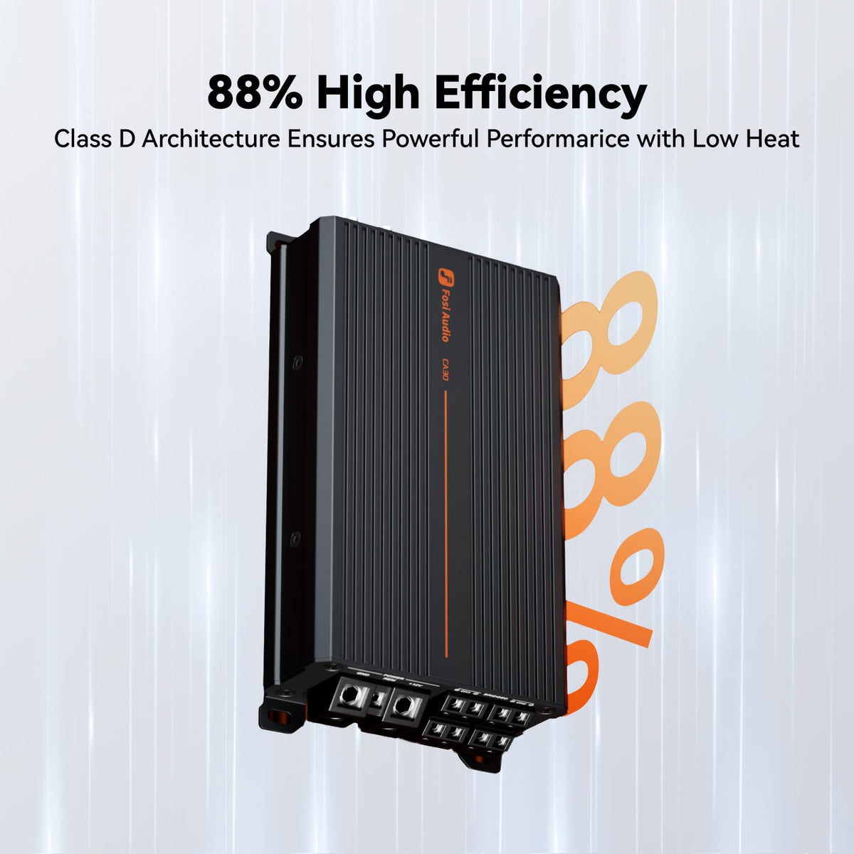 4 Channel Car Amplifier 200x4 Peak 400 Watts Mini Class D S6005