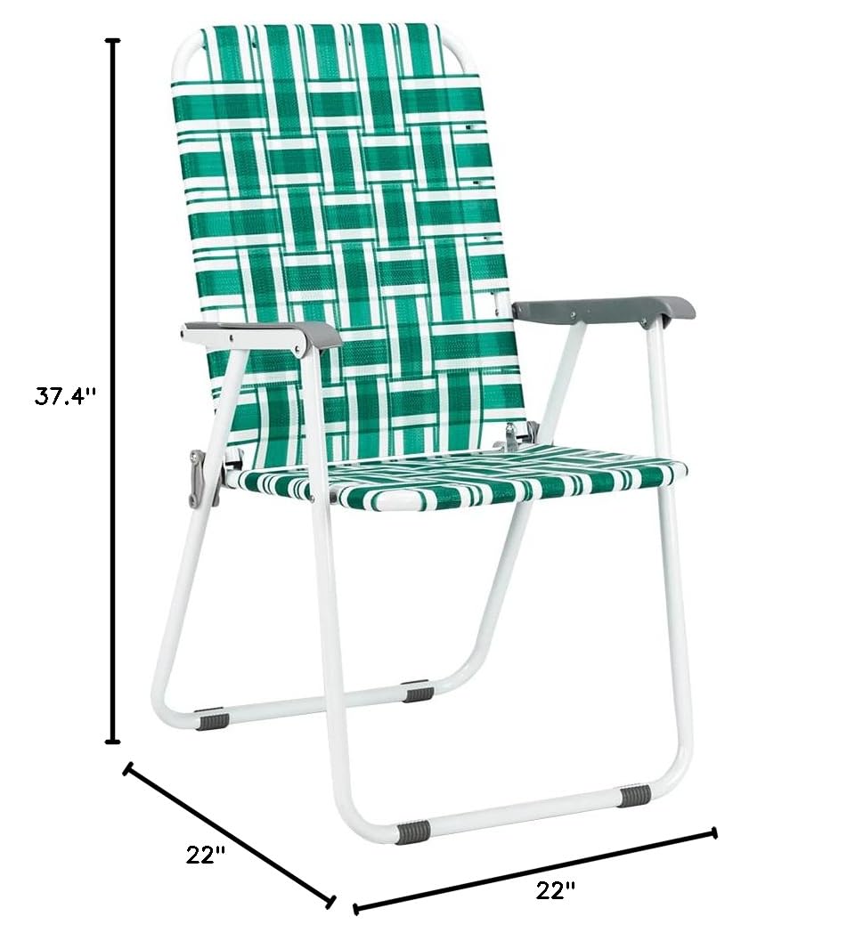 Folding Webbed Lawn Chairs I8183