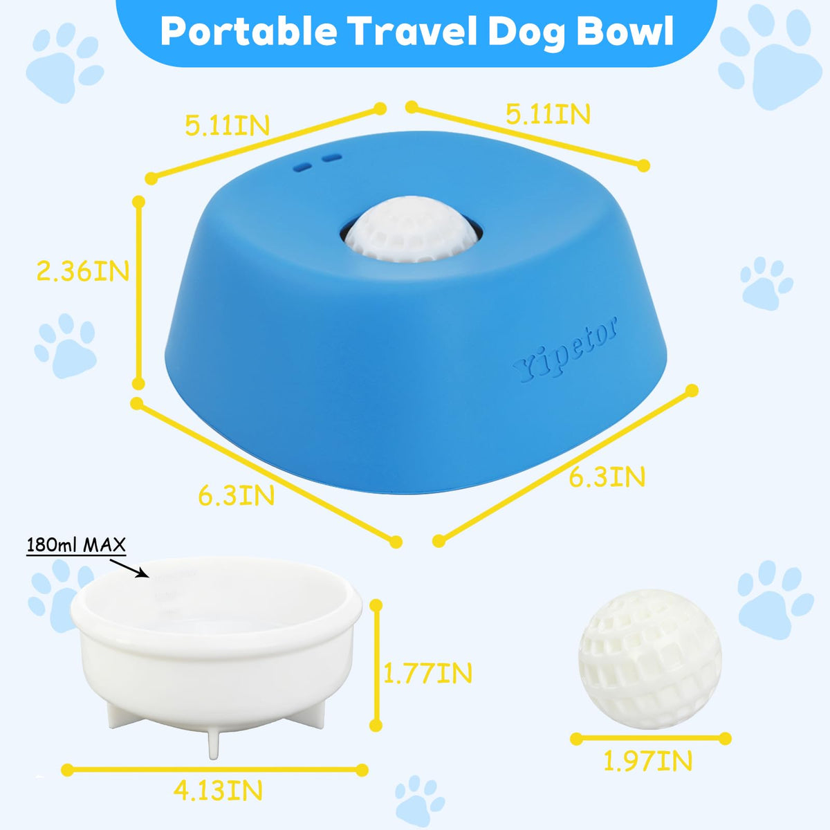 Dog Lick Bowl Slow Feeder Puzzle Toys V128431