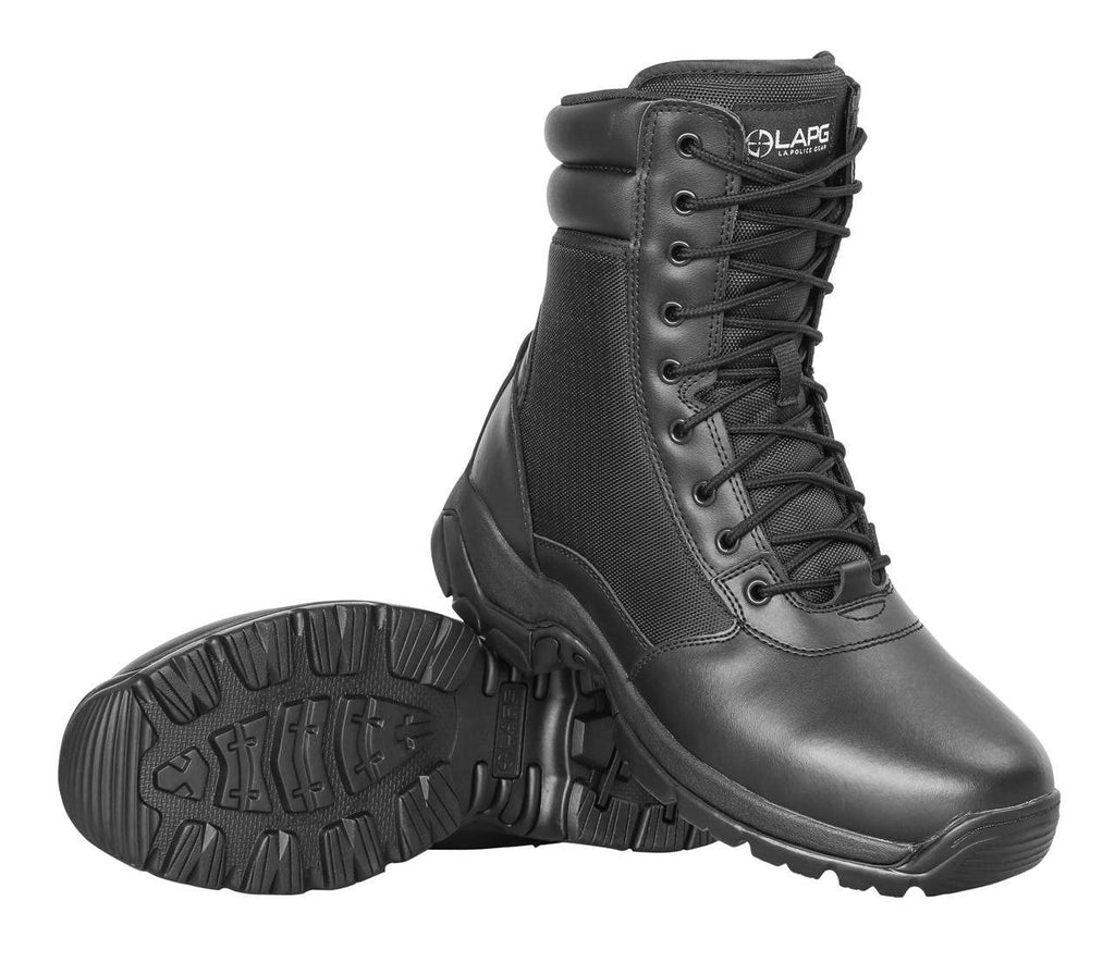 8" Side-Zip Tactical Work Boots D9348