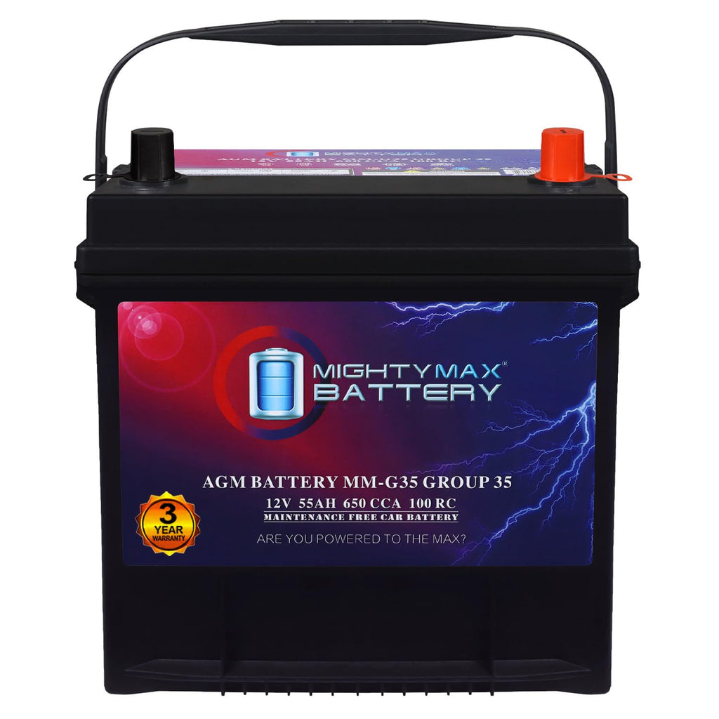 12V 55Ah AGM 650 CCA Replacement Battery G748932