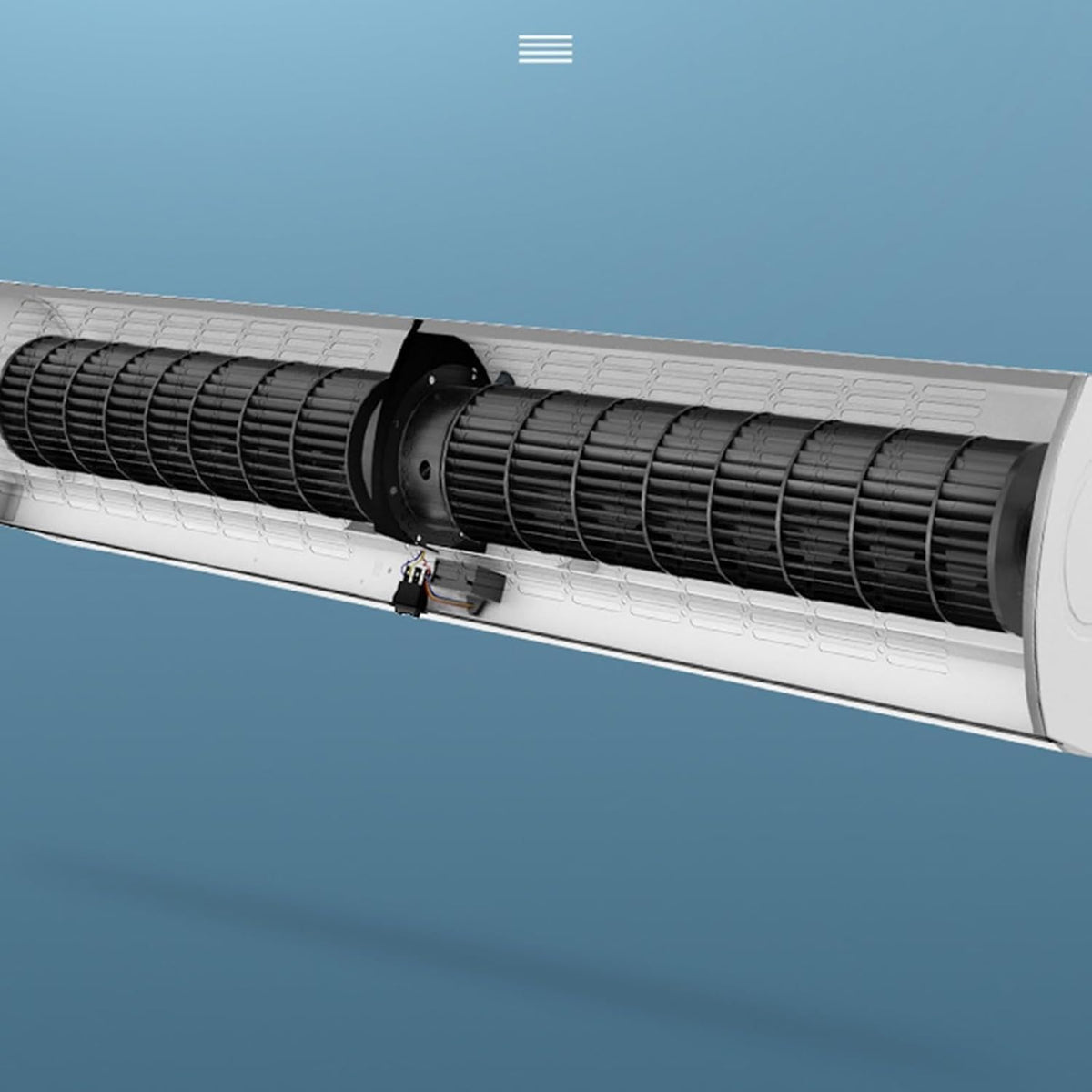Industrial Air Curtain with Remote Control F36272