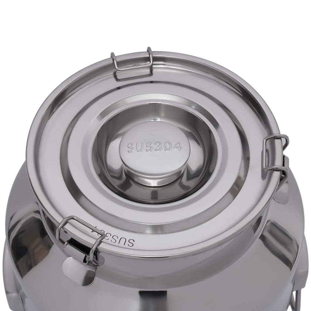 7.4 Gal Stainless Steel Milk Can with Faucet X24525