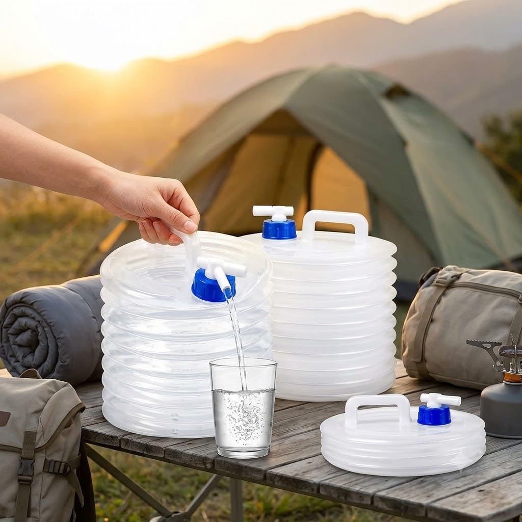 Collapsible 10L Water Container with Spigot I23060