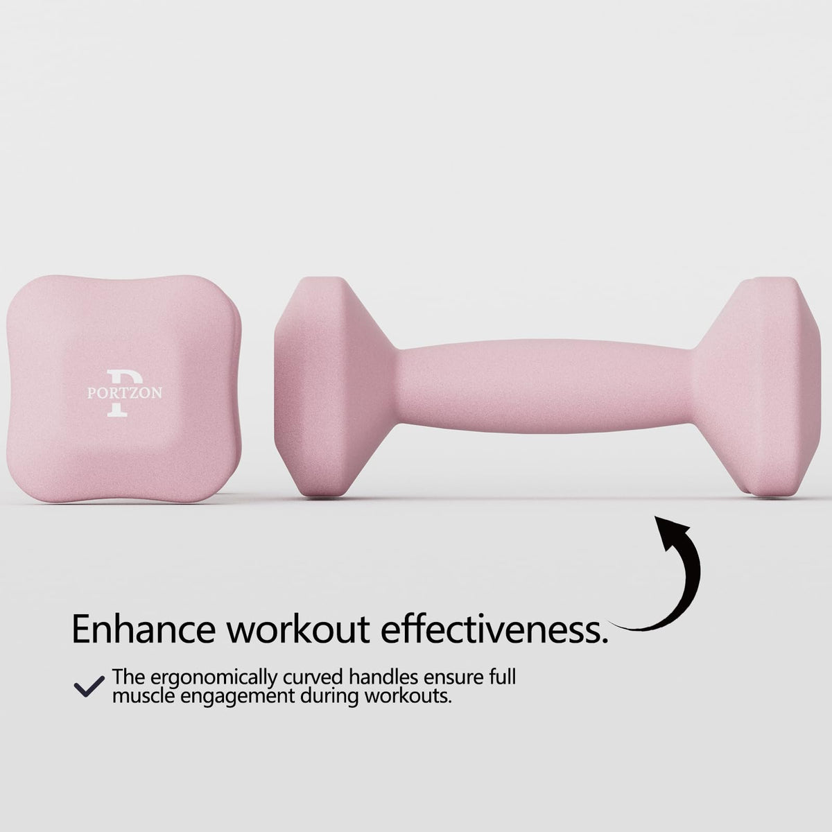 Neoprene-Coated Dumbbells Set of Two X572