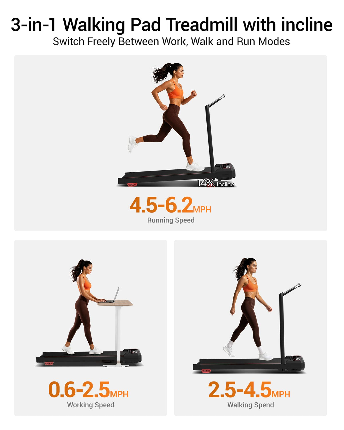 Walking Pad with Vibration Plate A470