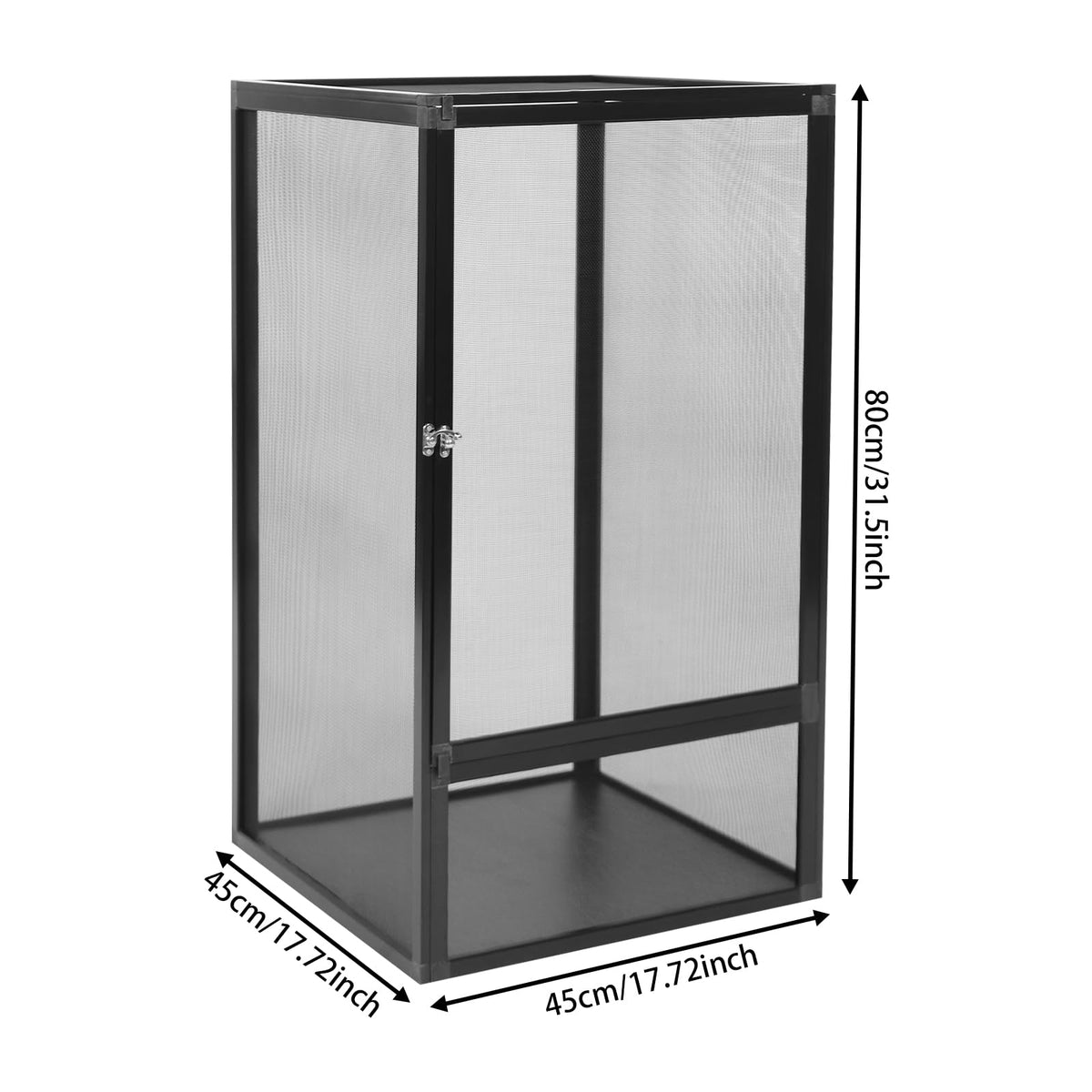 Reptile Mesh Cage Screen Terrarium Enclosure I628