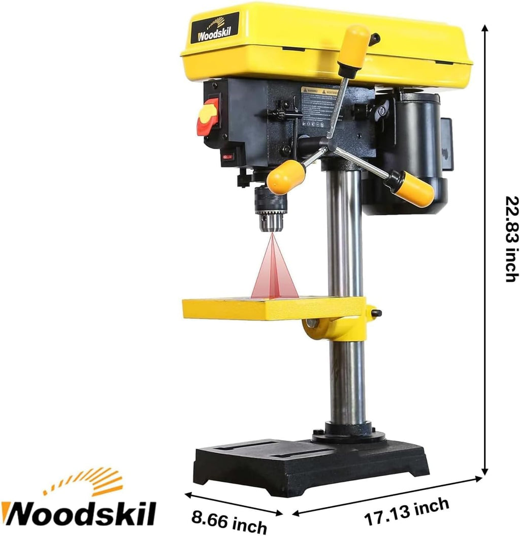8-Inch 5-Speed Benchtop Drill Press B5780