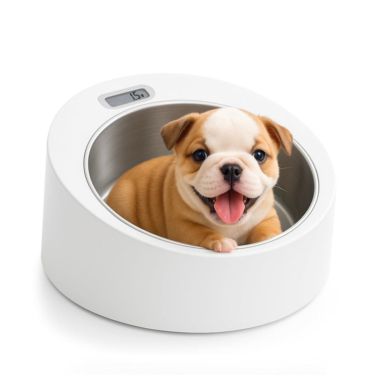 Digital Weight Scale with Stainless-Steel Bowl V476