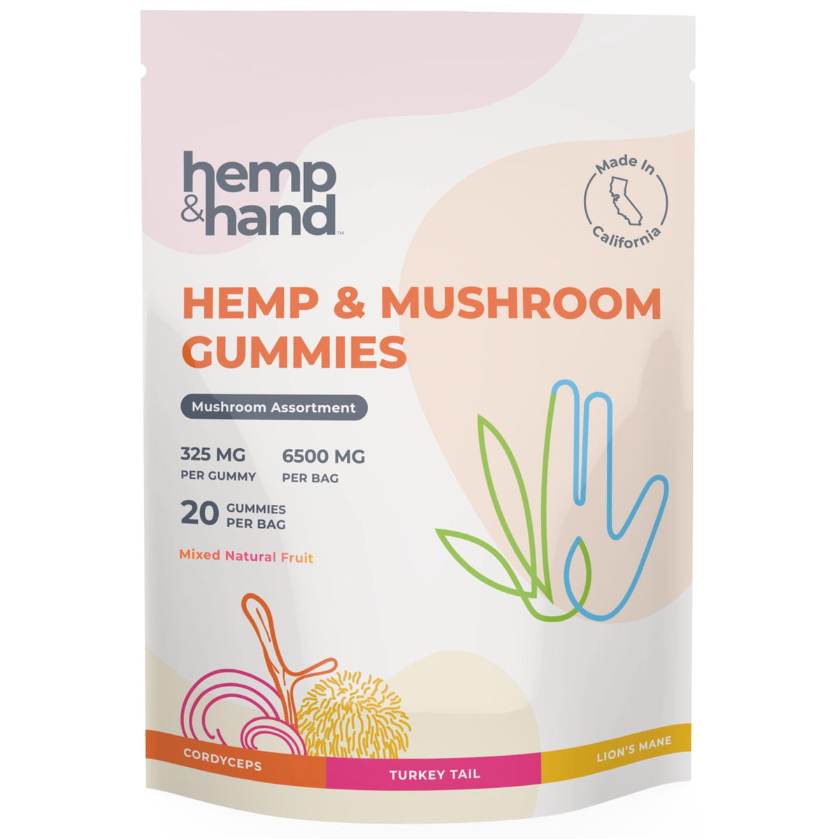 Hemp & Mushroom Gummies 6500mg R392