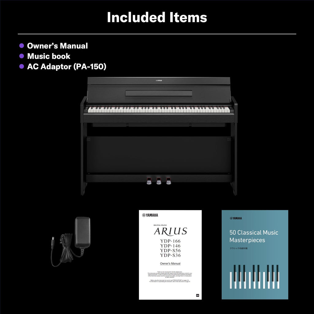 Black 88-Key Weighted Digital Piano H75515