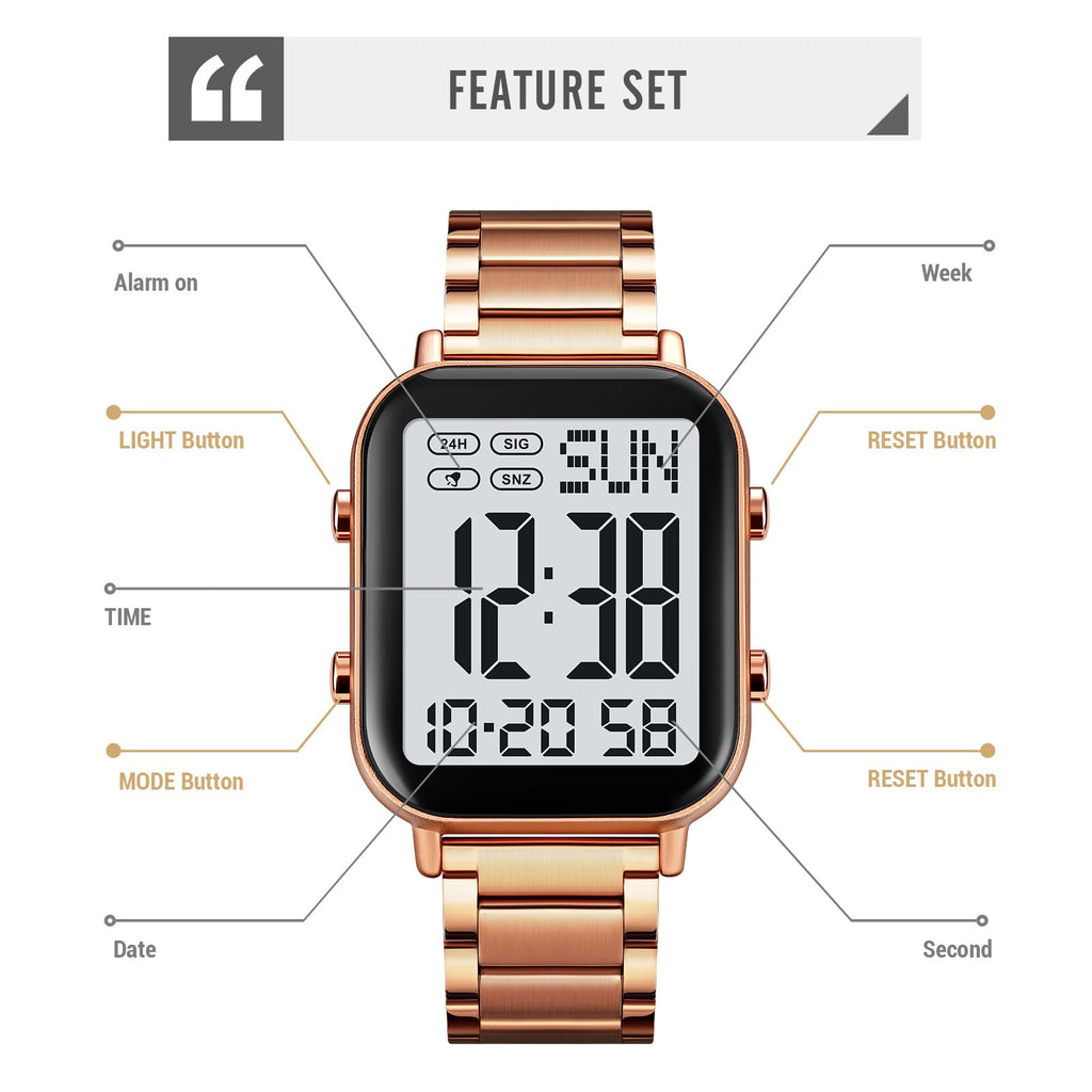 Men's Stainless Steel Chronograph Watch R9135