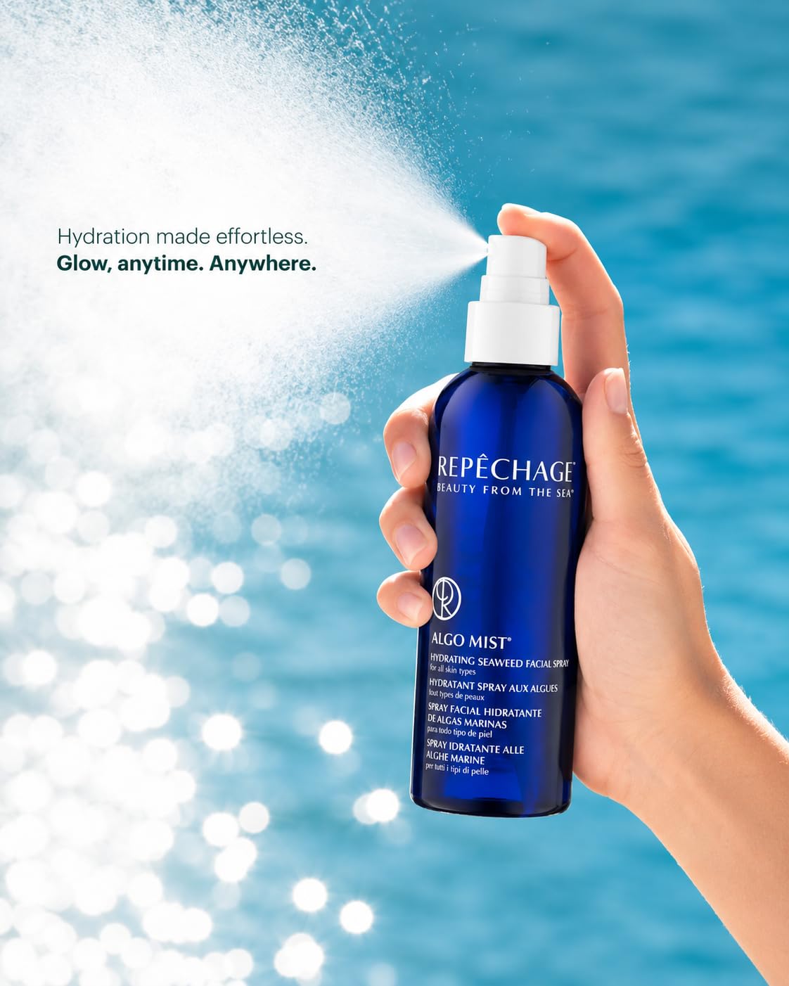 Hydrating Seaweed Facial Spray with Aloe and Vitamin C, 6 fl oz X2048