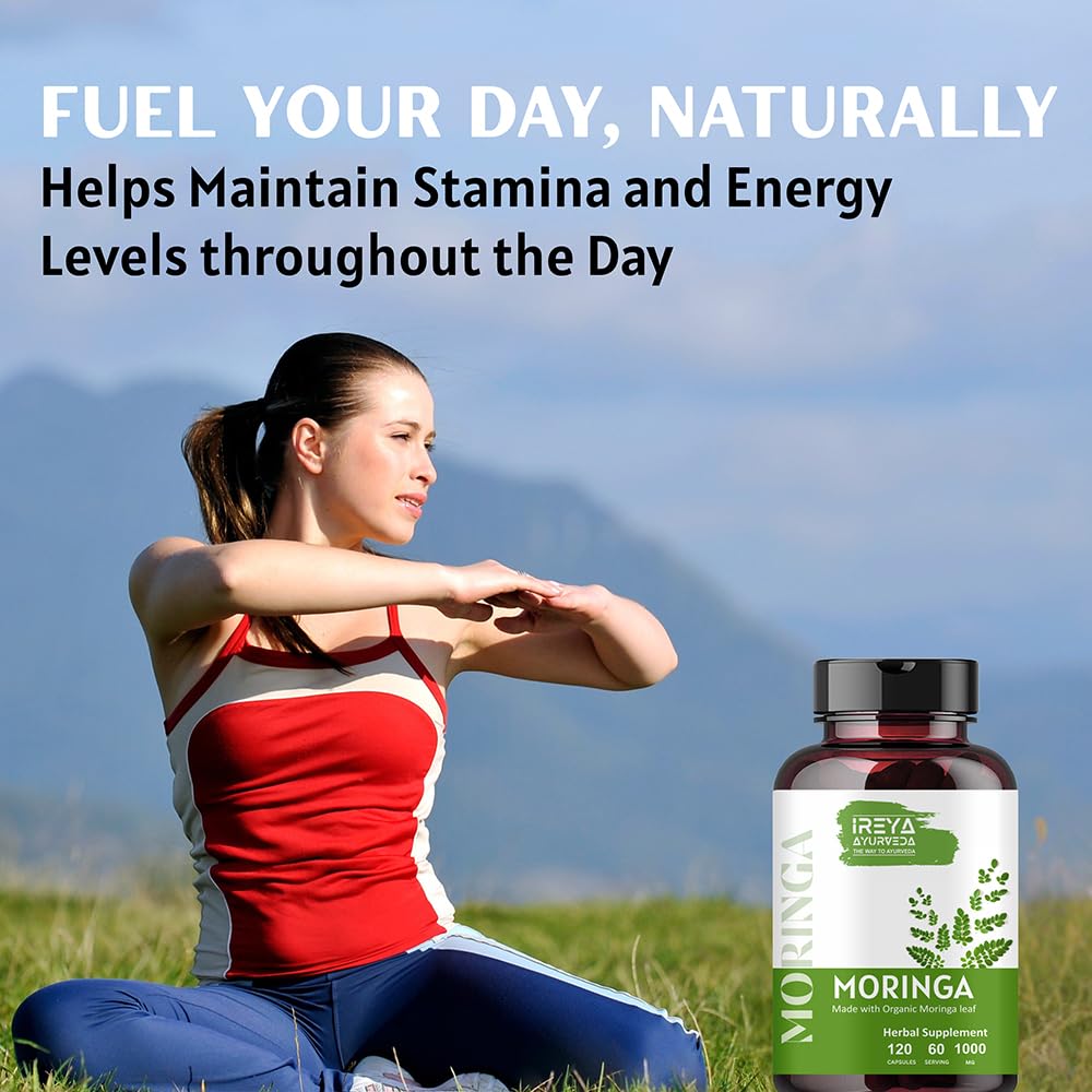 1000 mg Moringa Capsules A334385
