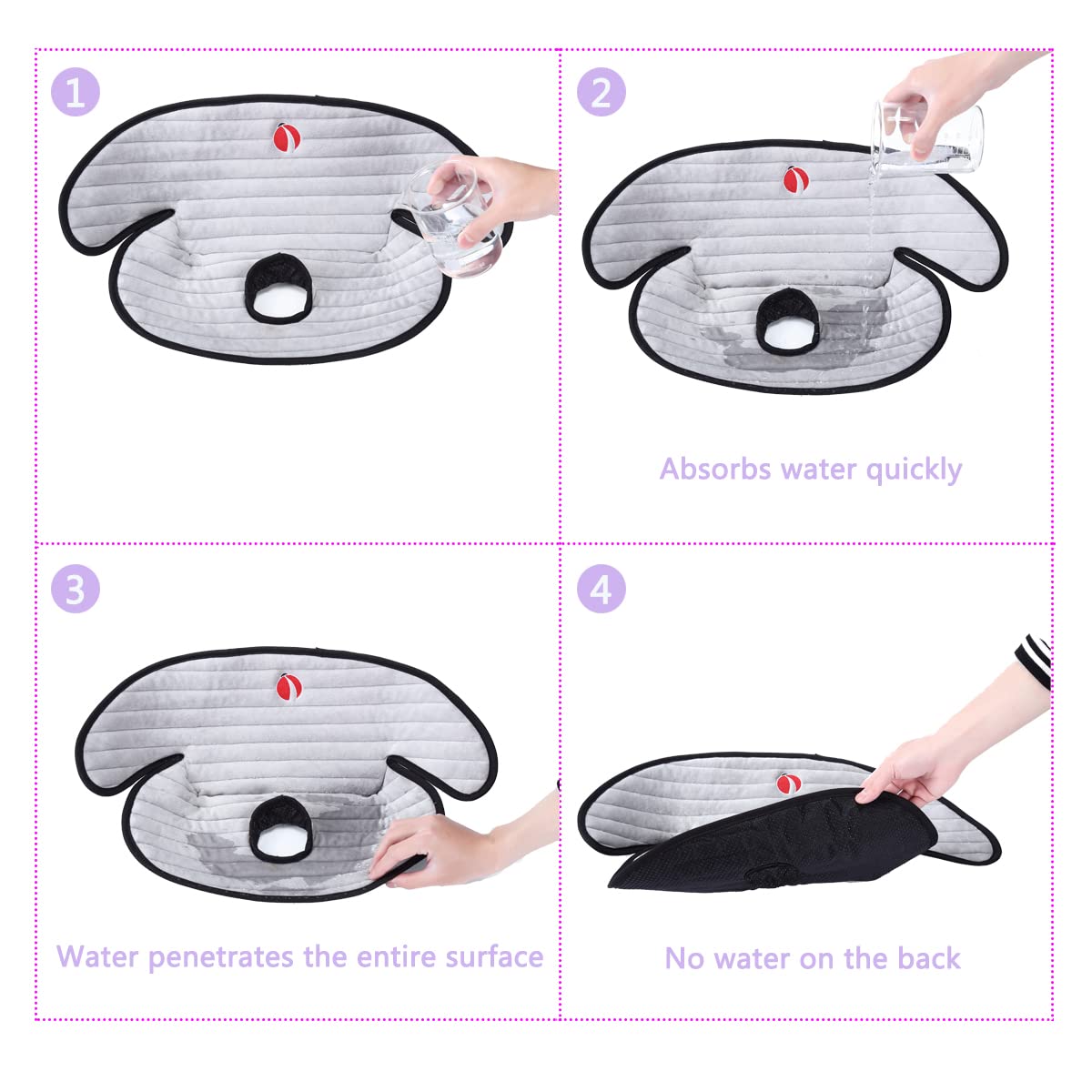 Waterproof Potty Training Car Seat Protector Cover M380