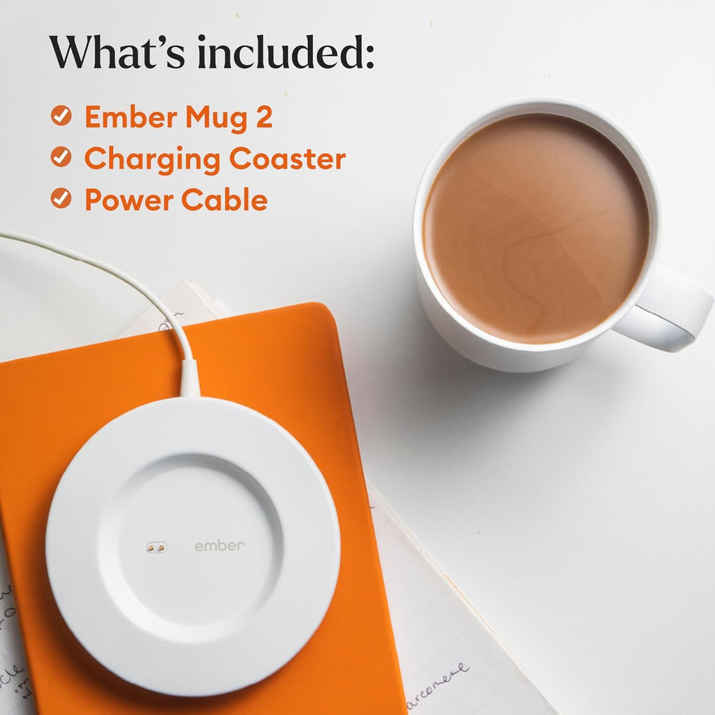 10oz White Temperature Control Smart Mug V40848