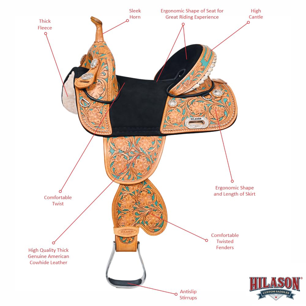Child Treeless Western Saddle Tan Leather A208