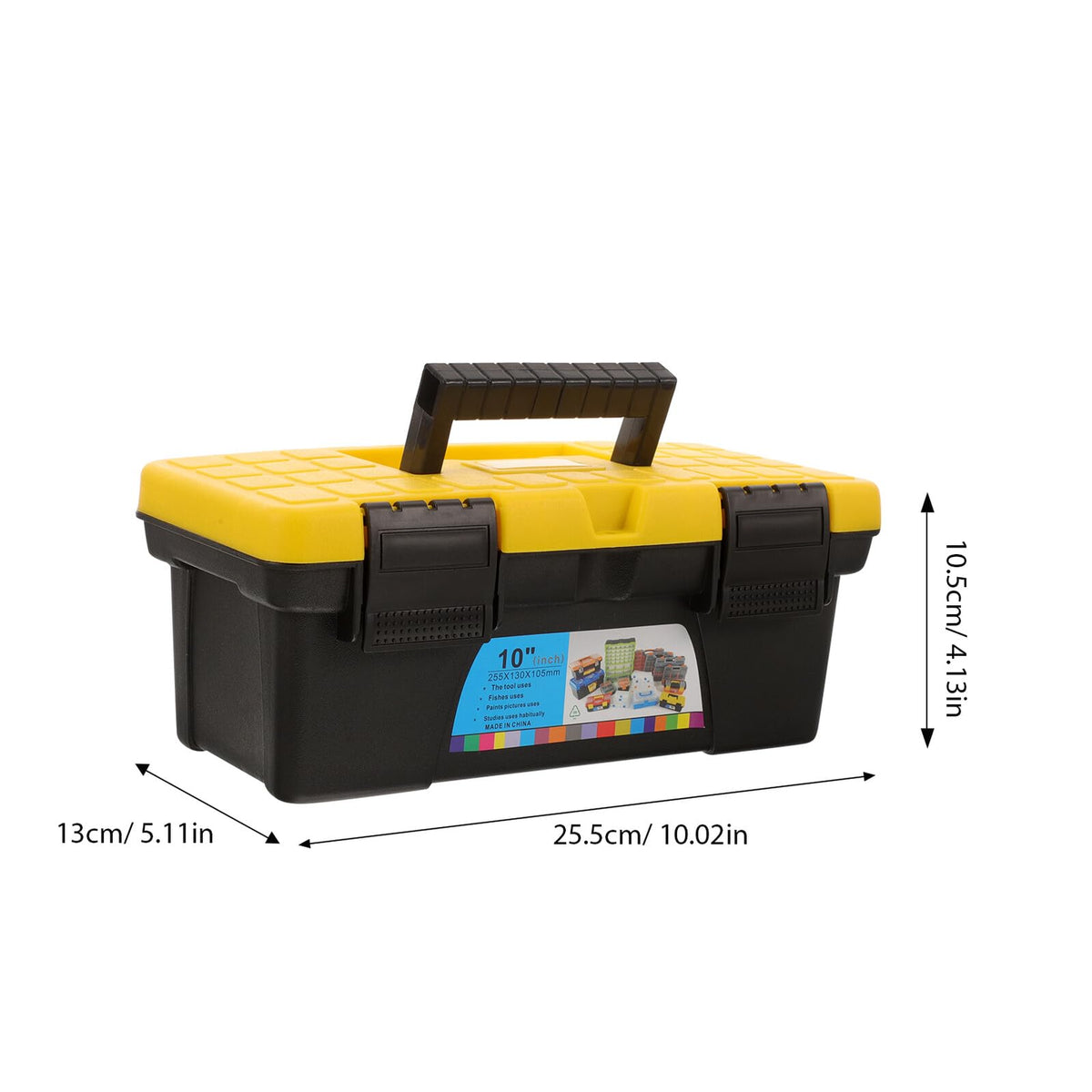 10 Inch Plastic Tool Box Organizer T6844