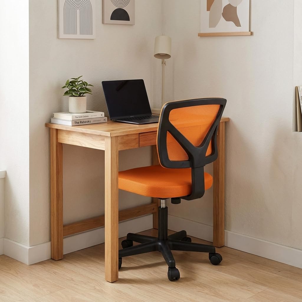 Armless Ergonomic Mesh Office Chair with Adjustable Height G685334