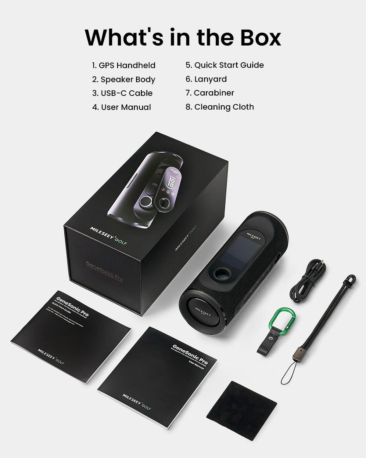 Golf GPS Speaker with 43K+ Courses U13569