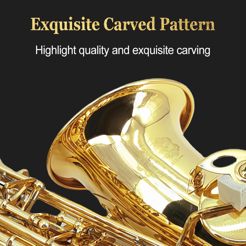 Eb Alto Saxophone Full Kit with Carrying Case U506