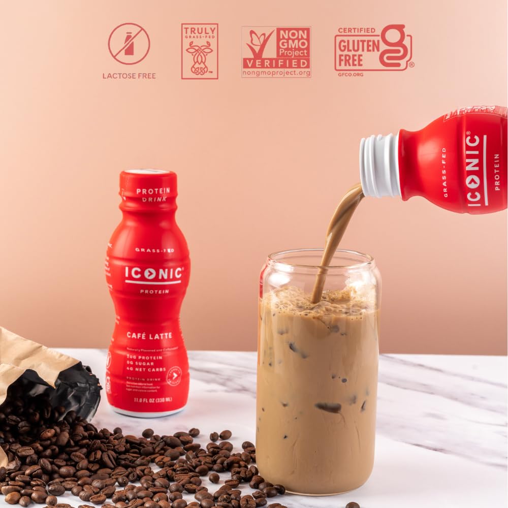 Sugar Free Low Carb Protein Coffee Drinks 12 Pack K1792