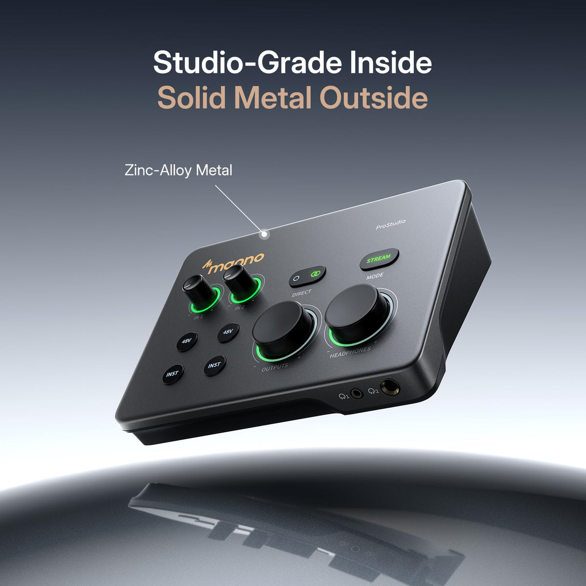 USB Audio Interface Dual XLR H4112