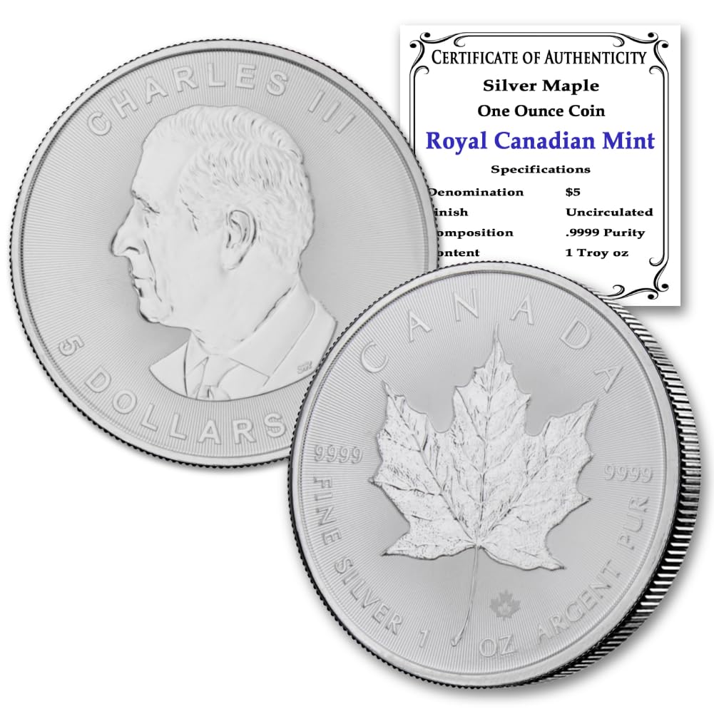 1 oz Canadian Maple Leaf Silver Coin P7188