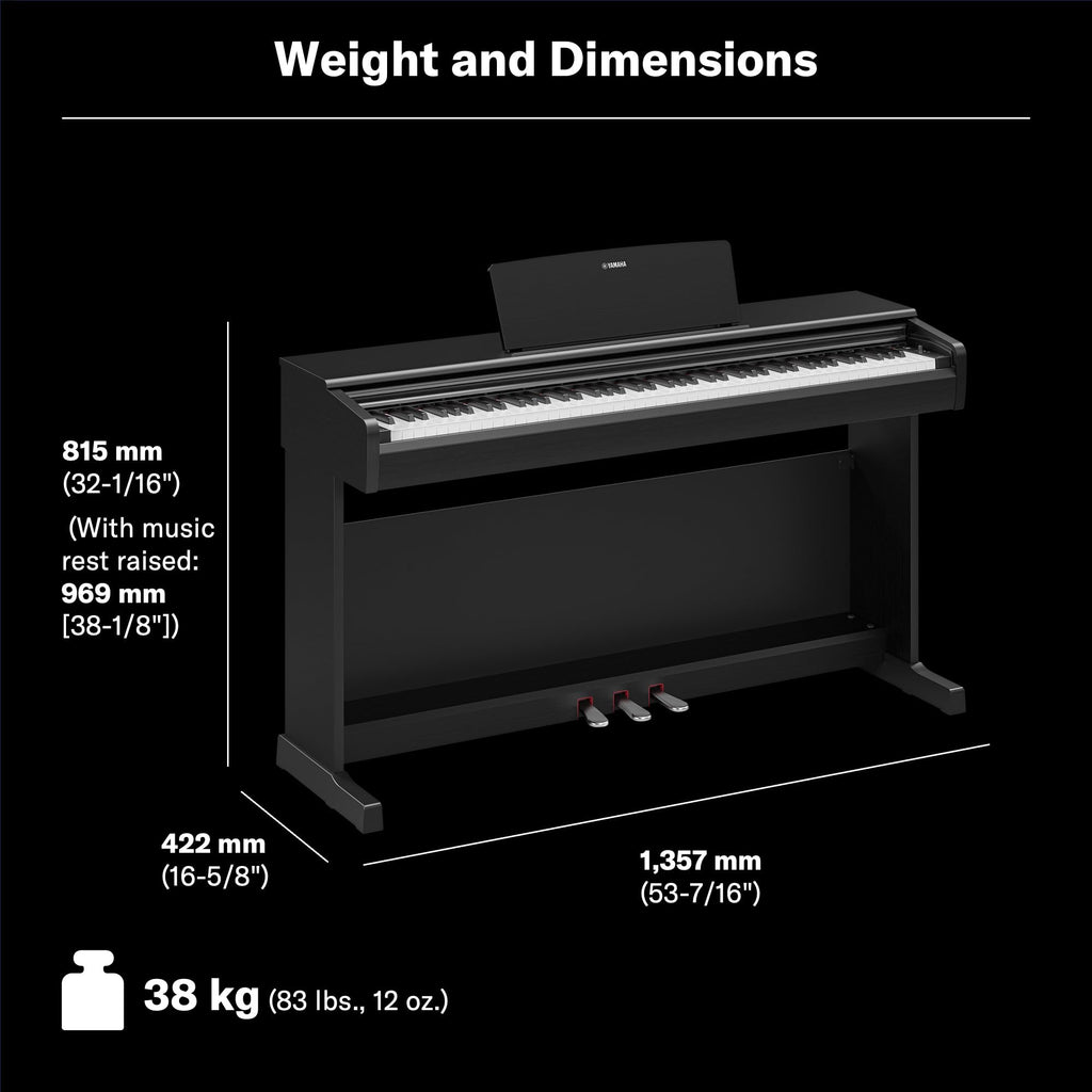 88-Key Weighted Digital Piano Keyboard with Bench O60408