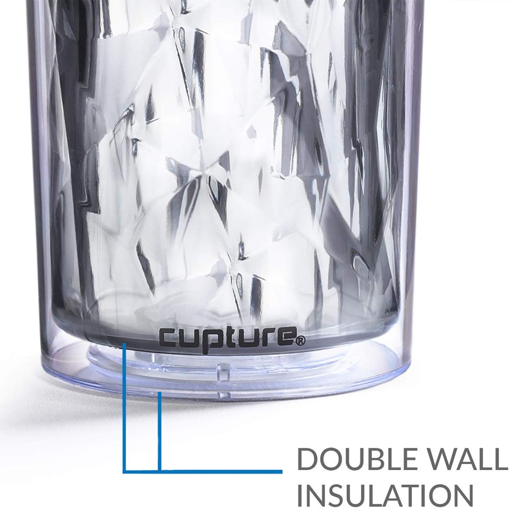 22 oz Clear Diamond Shake Tumbler Cup Y87716