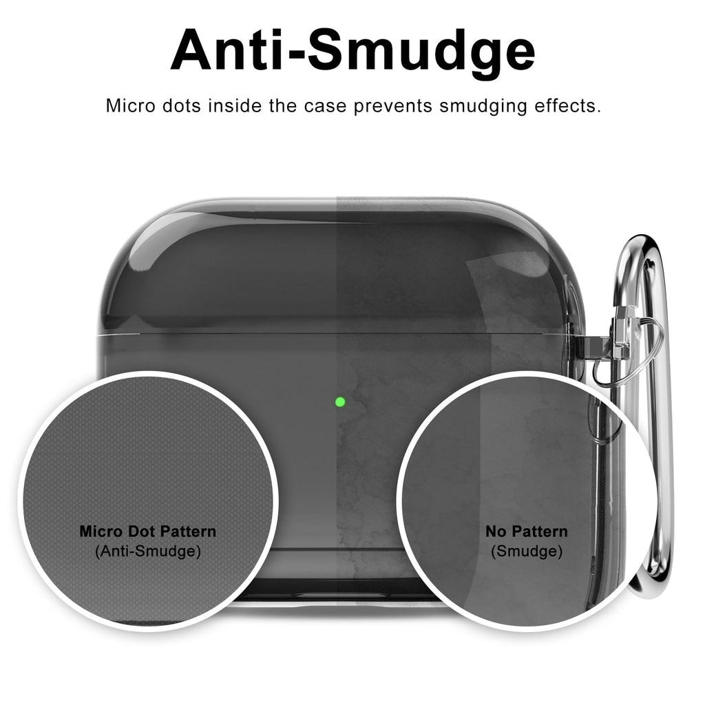 Clear Hard Plastic Airpods 3 Case with Keychain N49927