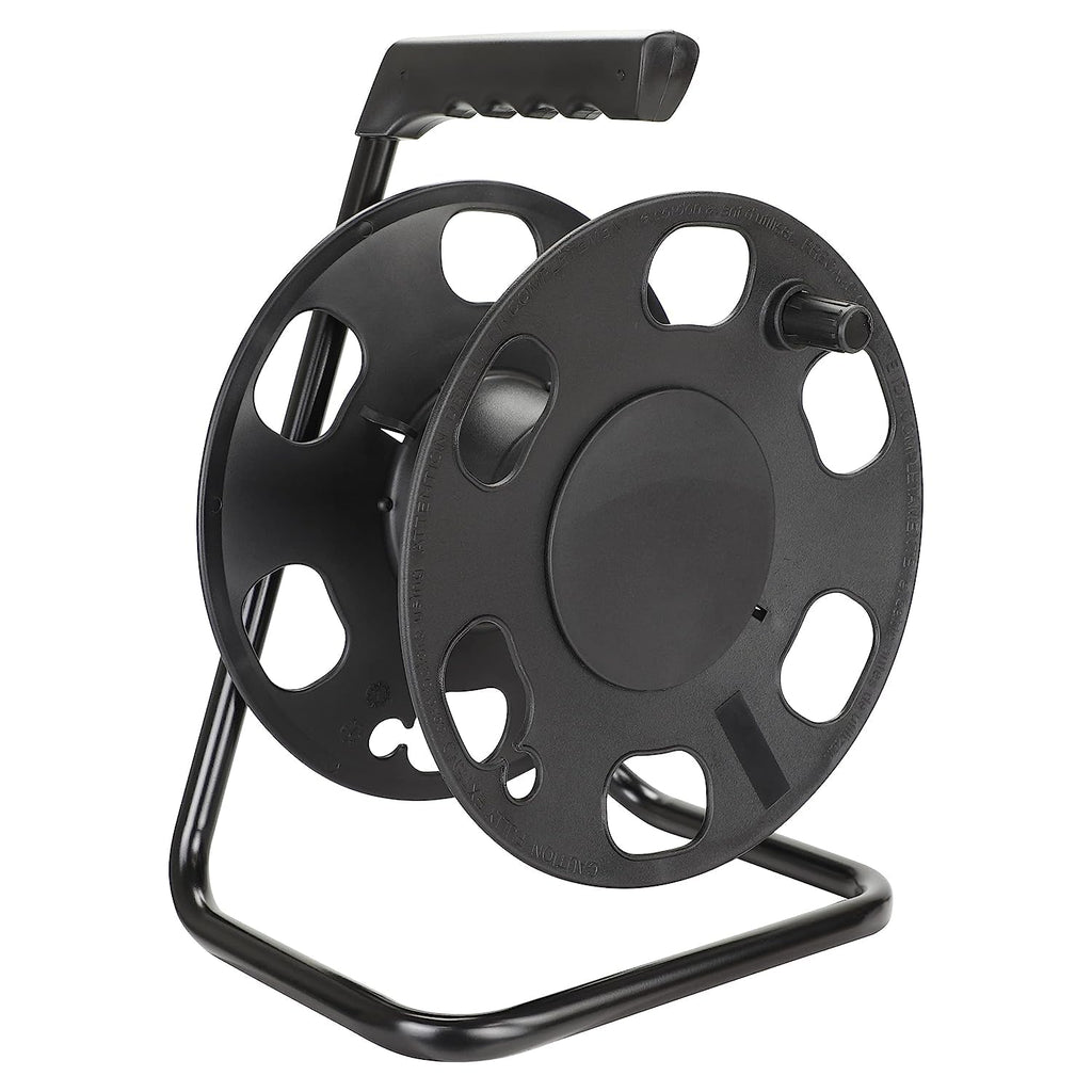 50ft Yellow Outdoor Extension Cord & Cord Storage Reel J78114