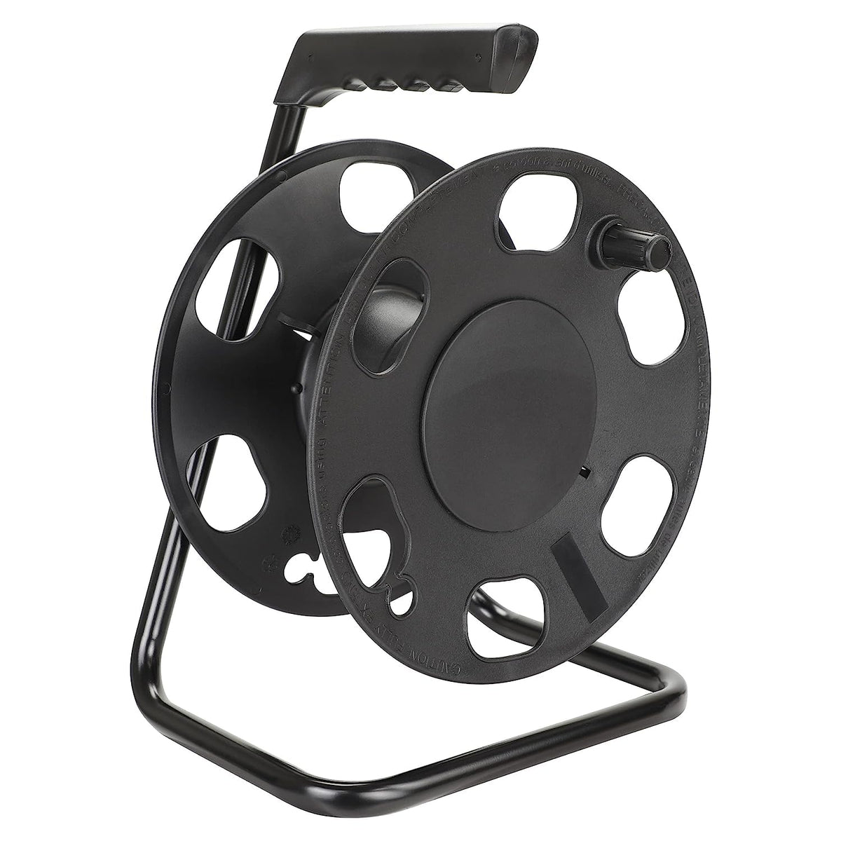 50ft Yellow Outdoor Extension Cord & Cord Storage Reel J78114