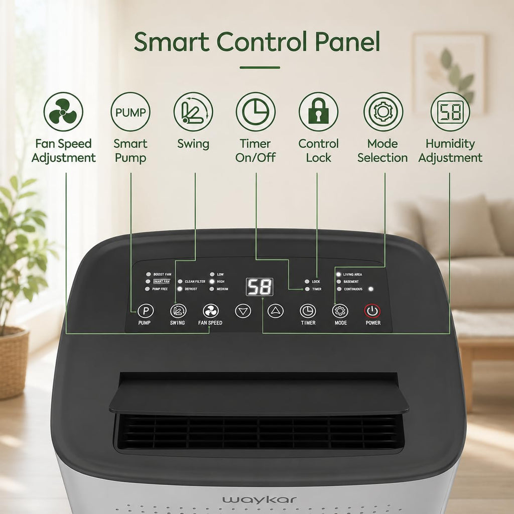 150 Pints Dehumidifier with Pump F2345