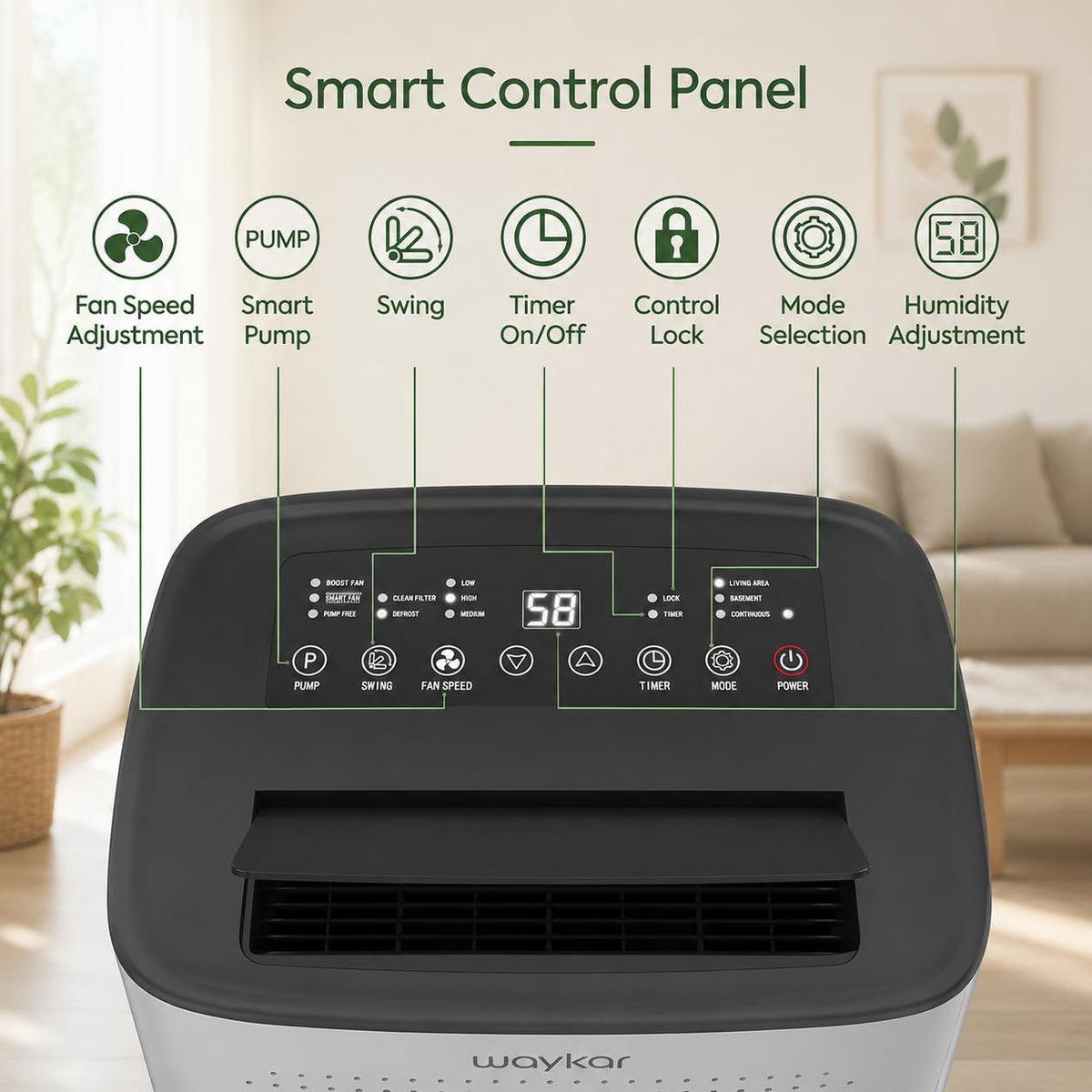 150 Pints Dehumidifier with Pump F2345