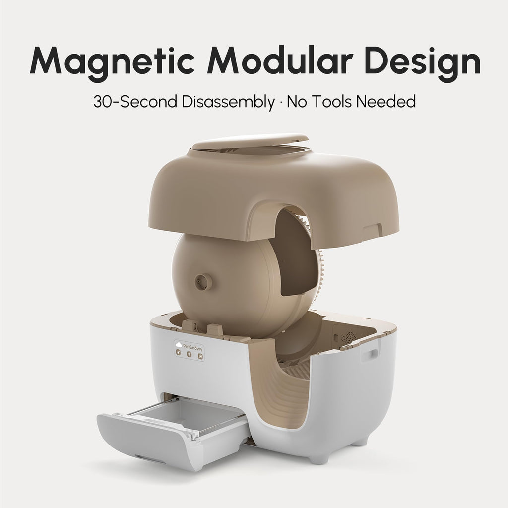 Self-Cleaning Automatic Cat Litter Box with Odor Control Z268