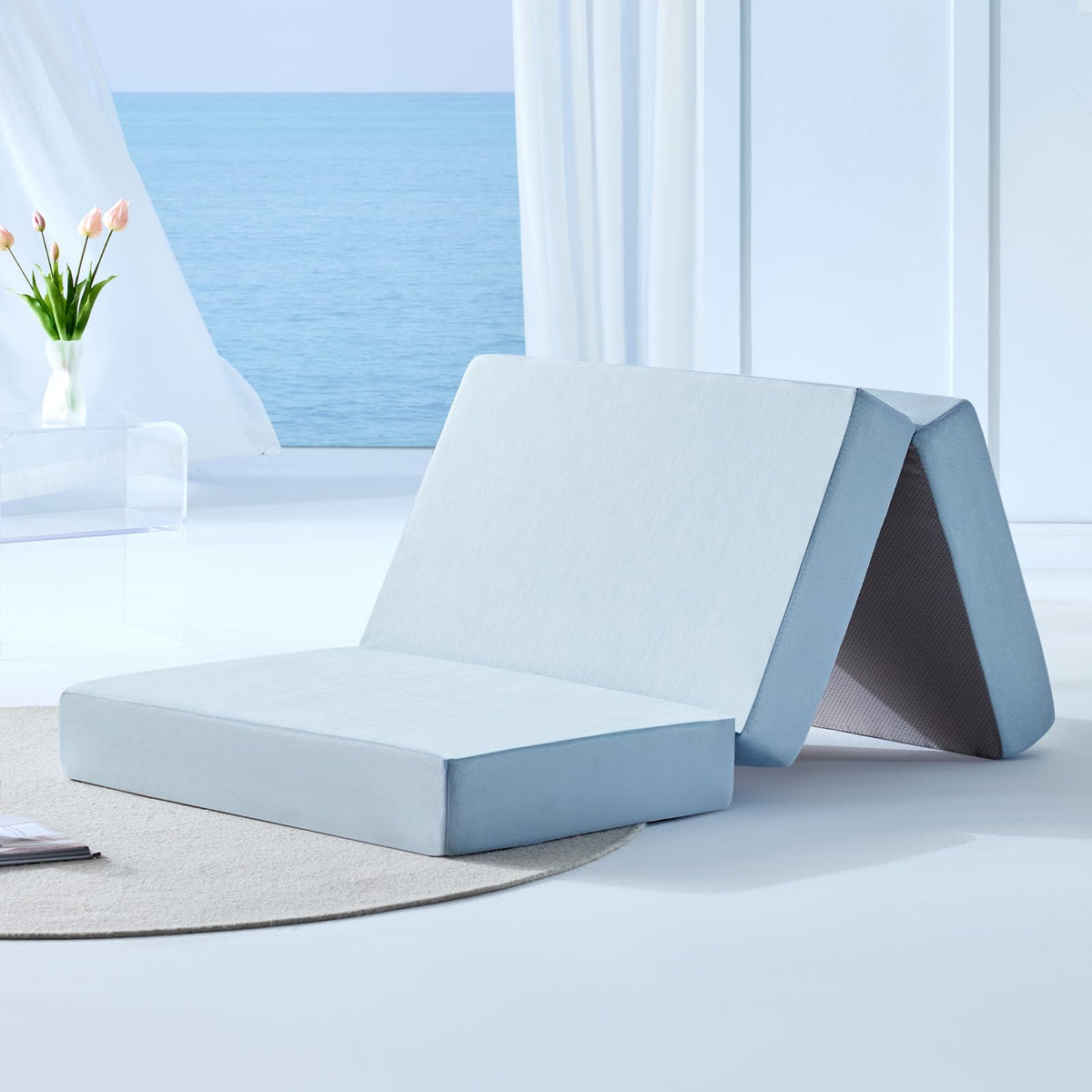 6 Inch Cooling Memory Foam Folding Mattress X39792