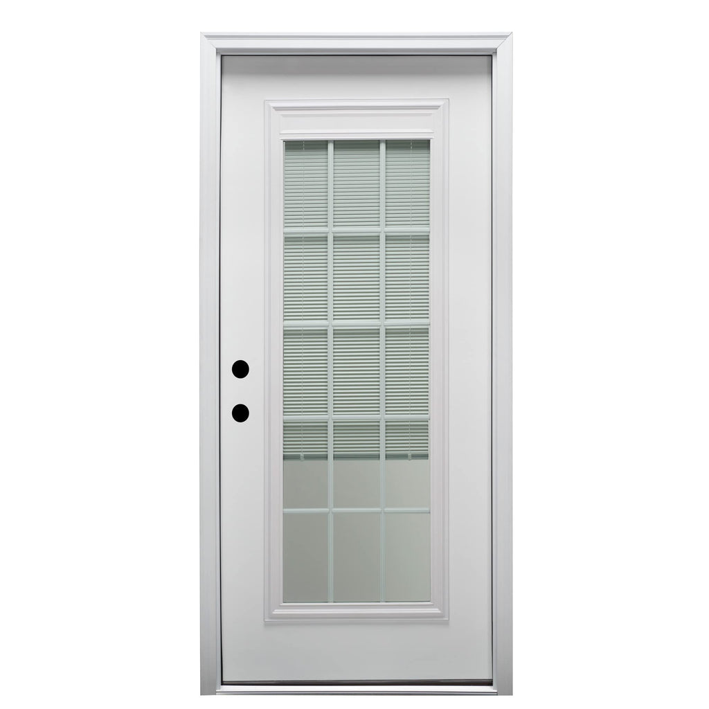 Primed Fiberglass Prehung Front Door 36" x 80" M715