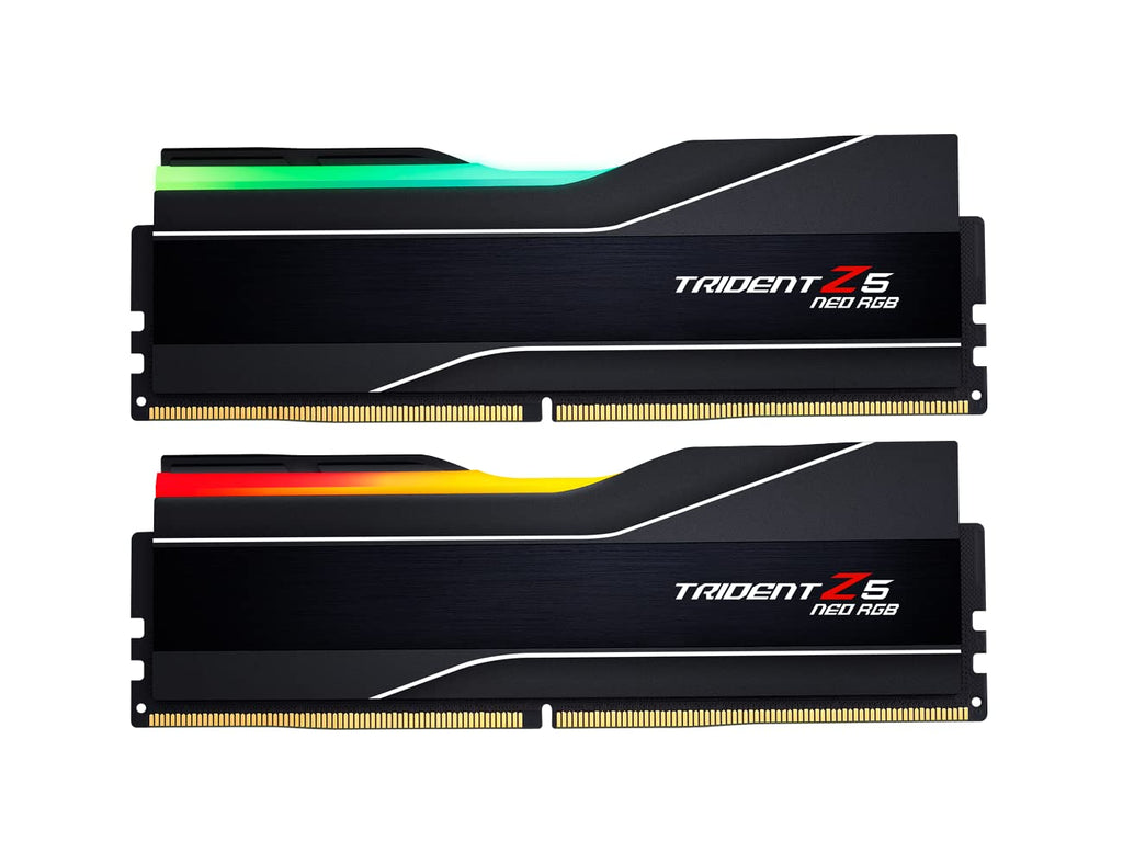 DDR5 RAM 32GB (2x16GB) 6400MT/s Desktop Computer Memory U-DIMM Matte Black I6924