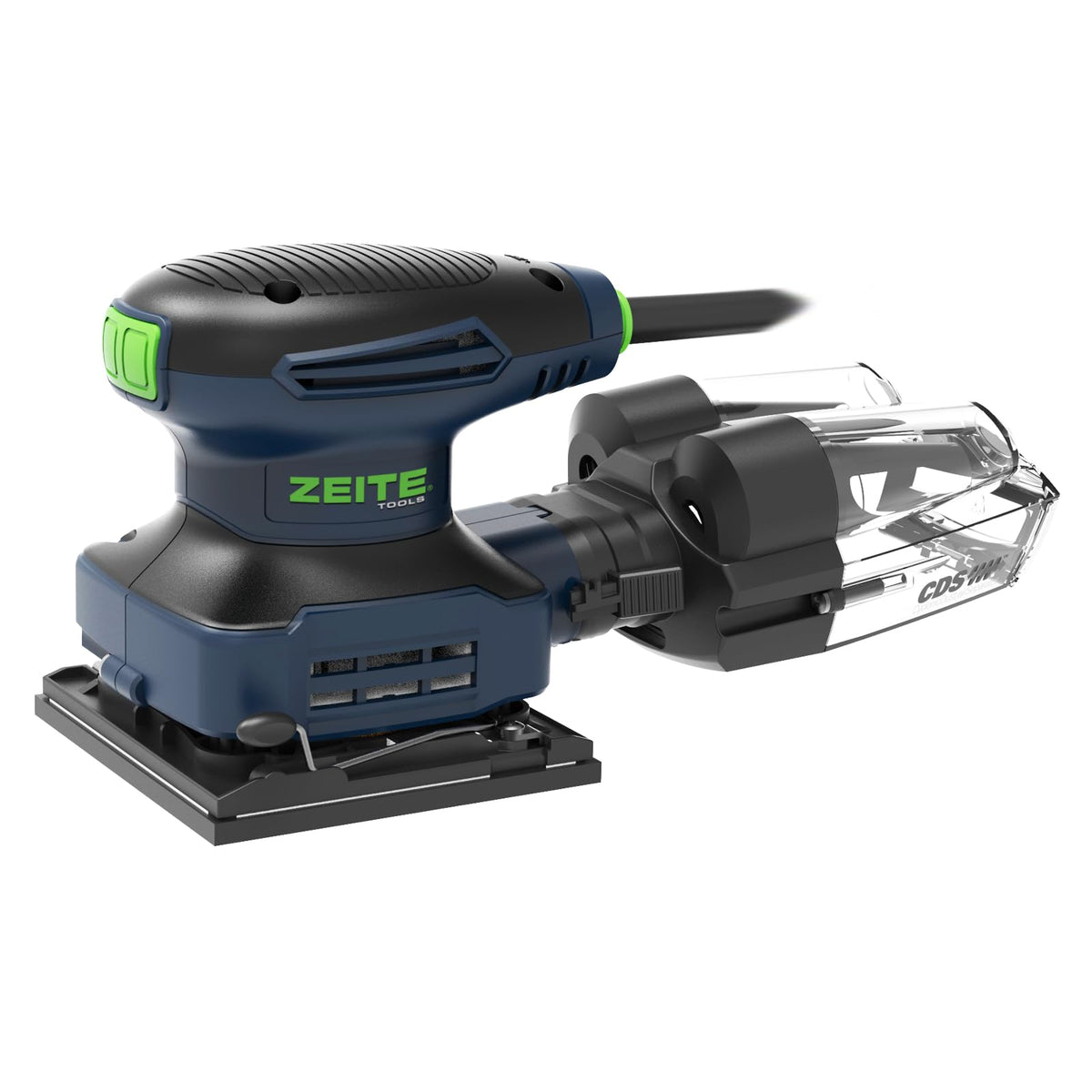 2.4 Amp 1/4 Sheet Electric Palm Sander with 12Pcs Sandpapers E152